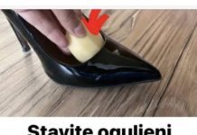 Stavite oguljeni krompir u cipele: RJEŠIT ĆETE 2 problema odjednom! (FOTO)