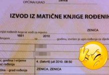 OVO IMA SAMO NA BALKANU: Kada je otac UGLEDAO RODNI LIST KĆERKE, nije mogao sebi doći! (FOTO)