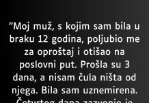 “Moj muž, s kojim sam bila u braku 12 godina…”
