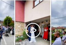 Samo u Srbiji: Pogledajte u čemu je mladoženja došao po mladu i kako je „ukrao“ sa 3. sprata zgrade