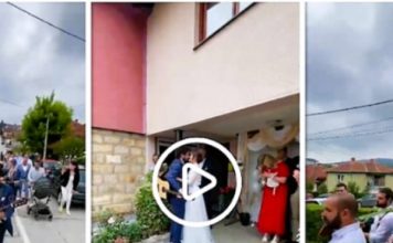 Samo u Srbiji: Pogledajte u čemu je mladoženja došao po mladu i kako je „ukrao“ sa 3. sprata zgrade