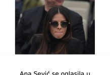 Ana Sević se oglasila SVA U SUZAMA: Njegova smrt je slomila – Sašu sam voljela, ali Žika mi je bio poput.. (FOTO)