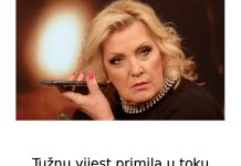 Tužnu vijest primila u toku nastupa, a prije toga mu uputila grube riječi: Preminuo partner Snežane Đurišić