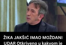 ŽIKA JAKŠIĆ IMAO MOŽDANI UDAR: Otkriveno je u kakvom je trenutnom stanju! (FOTO)