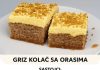 Griz kolač sa orasima- brza priprema….