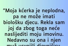 Moja kćerka je neplodna, pa ne može imati biološku djecu …