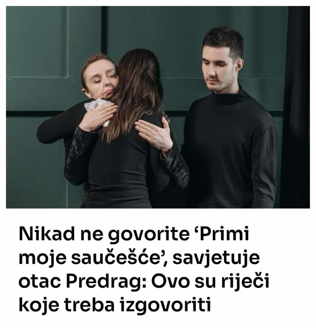 Otac Predrag objasnio koji način izražavanja je pravilniji: Nikad ne bi trebalo da govorimo “Primi moje saučešće” ožalošćenima - featured image