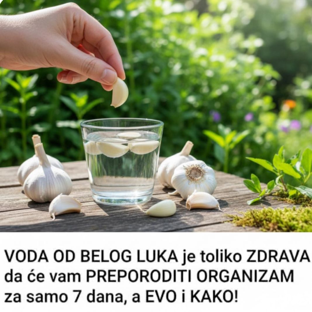 VODA OD BIJELOG LUKA PREPORAĐA TIJELO: Prirodno za UNIŠTAVANJE OTROVA U ORGANIZMU… - featured image