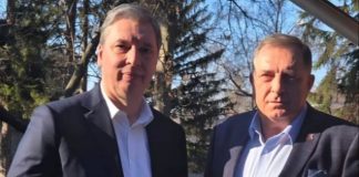 Dodik nakon sastanka s Vučićem: “Dejton je srušen, RS ima pravo da se brani”