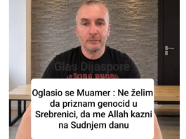 Oglasio se Muamer Hasanagić: Ne želim da priznam genocid u Srebrenici, da me Allah kazni na Sudnjem danu