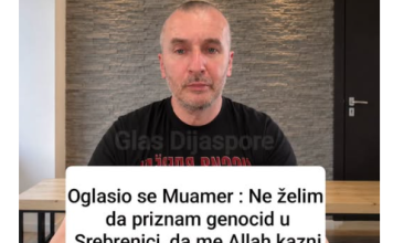 Oglasio se Muamer Hasanagić: Ne želim da priznam genocid u Srebrenici, da me Allah kazni na Sudnjem danu